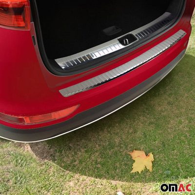 2017-2019 Kia Sportage Rear Bumper Guard & Trunk Sill Cover Protector Set S.Steel 2 pcs