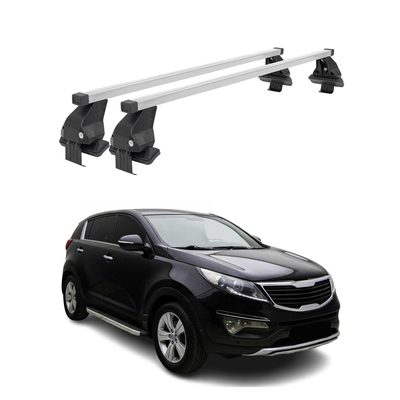 2011-2014 Kia Sportage Roof Rack Cross Bars Silver