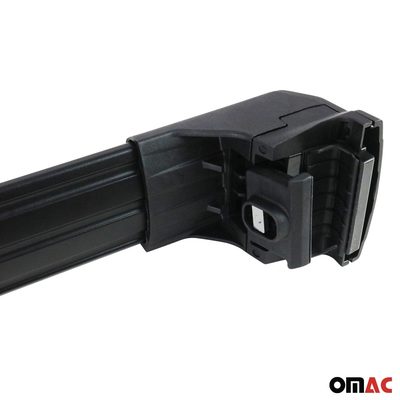 Aluminium Roof Racks Cross Bars Carrier for Kia Sorento 4.gen 2021-2026 Black 2x