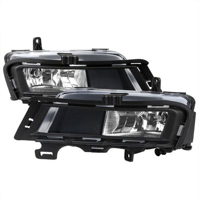 2015-2017 VW Golf Mk7 H11 Fog Lights Chrome Housing/Clear Lens