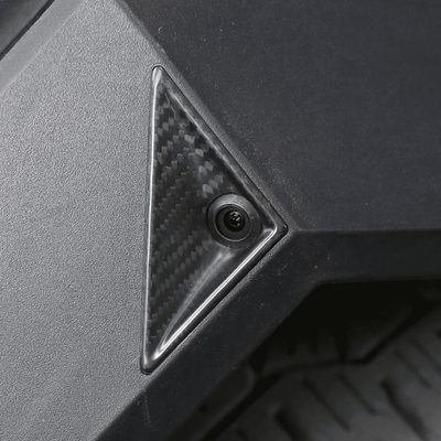 [Real Carbon Fiber] Fender Camera Decorative Cover For Cybertruck