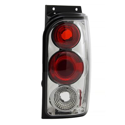 1998-2001 Ford Explorer Mercury Mountaineer Tail Lights Chrome/Clear Lens