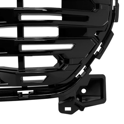 2022-2024 GMC Sierra 1500 Glossy Denali Style Front Upper Mesh Hood Grille