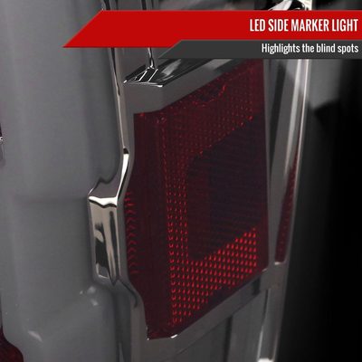 2016-2022 Toyota Tacoma LED Bar Tail Lights Chrome Housing/Smoke Lens