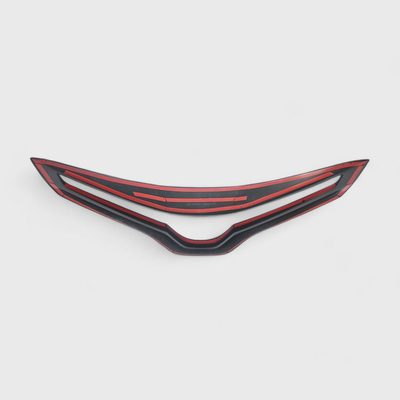 2018-2024 Toyota Camry Grille Overlay Gloss Black 1Pcs ABS Plastic