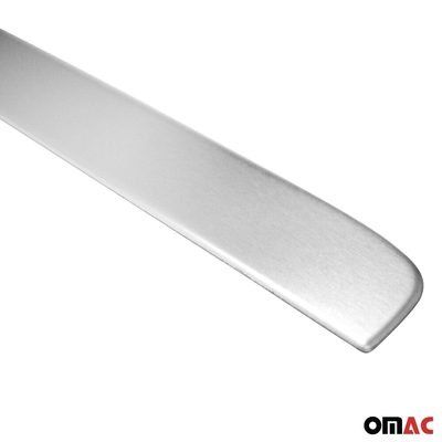 2007-2013 BMW X5 E70 Rear Trunk Lid Molding Trim Brushed Stainless Steel Silver 1Pc