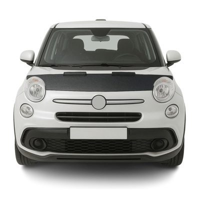 2014-2020 Fiat 500L Car Bonnet Mask Hood Bra Carbon Black 1 Pc