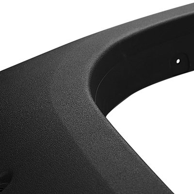 2007-2013 Chevy Silverado Black Rugged Texture Rivet Style Fender Flares