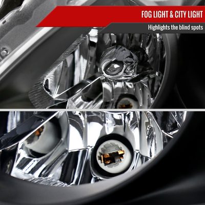 2008-2013 Infiniti G37/2014-2015 Q60 Factory Style Headlights Matte Black