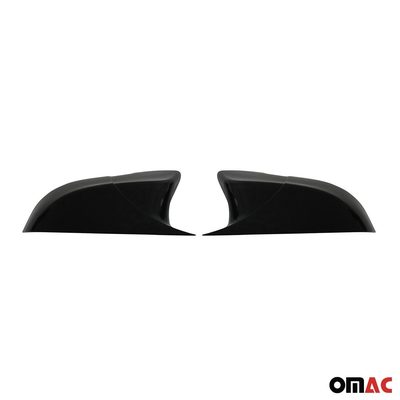 2014-2018 BMW 5 Series F10 F11 F18 2014-2018 FL Side Mirror Cover ABS Black Gloss 2Pcs