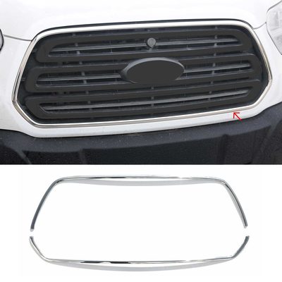 2015-2020 Ford Transit 150 250 350 Front Bumper Grill Trim Molding Stainless Steel 2Pcs