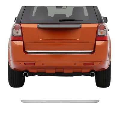 2008-2015 Land Rover LR2 Rear Trunk Molding Trim Stainless Steel Silver 1Pc