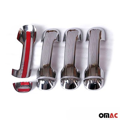 2009-2013 Ford Transit Connect Car Door Handle Cover Protector Stainless Steel 8 Pcs
