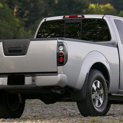 2005-2014 Nissan Frontier/ 2009-2012 Suzuki Equator Tail Lights Matt Black/Clear