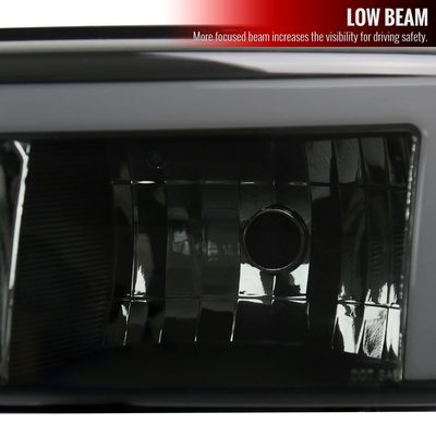 1999-2006 GMC Sierra/Yukon/Yukon XL Headlights&Signal Bumper Lights Smoke