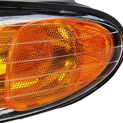 1996-2000 Dodge Caravan / Voyager Town & Country Crystal Headlights Chrome