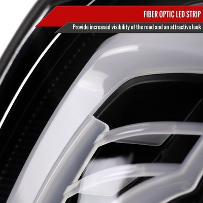 2003-2007 Cadillac CTS LED Tail Lights Matte Black Housing/Clear Lens