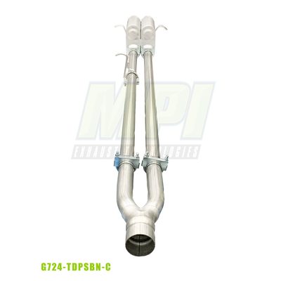 GMC/Chevy, 2007-2013, 5.3L - MPI Bullnoze Exhaust Series