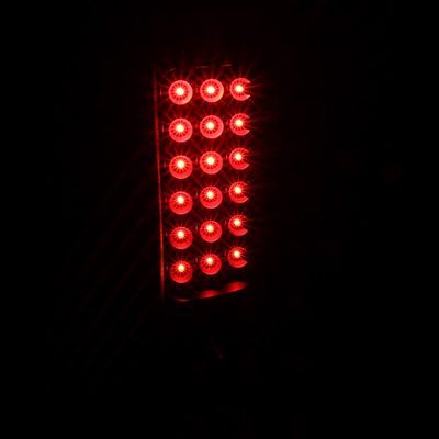 1999-2002 Chevy Silverado/ 99-2006 GMC Sierra V2 LED Tail Lights Matt Black