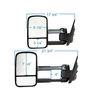 Fits 2014-2019 Chevy Silverado/GMC Sierra 1500, 2015-2019 Silverado/Sierra 2500/3500 (KSR-62138G)
