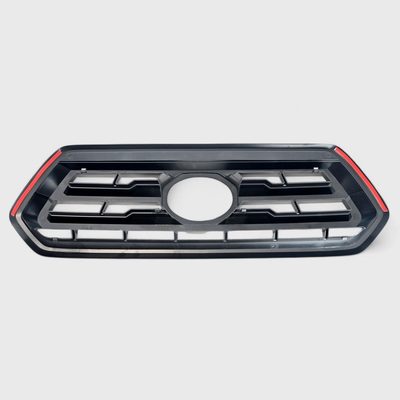 2020-2024 Toyota Tacoma Grille Overlay Gloss Black 1Pcs ABS Plastic