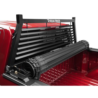 RealTruck Backrack Louvered Headache Rack 12900&BKR-40120