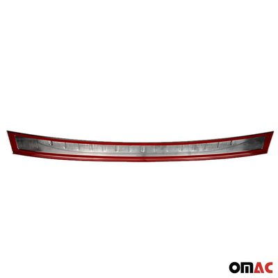2016-2023 Fiat 500X Rear Bumper Guard Stainless Steel Dark