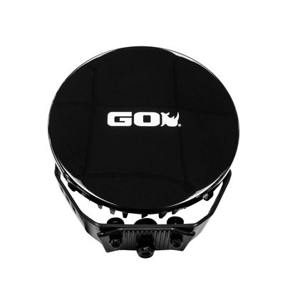 Cubierta para faros Go Rhino MAXROUND de 9" Negra