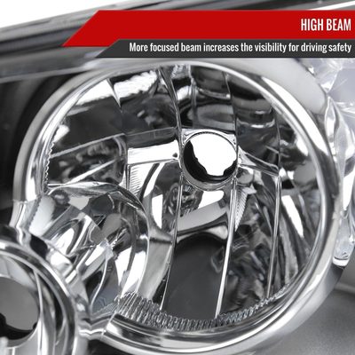 2011-2018 Dodge Grand Caravan Chrysler Town &Country Factory Headlights Chrome