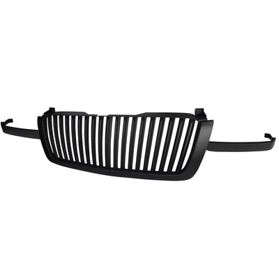2003-2006 Chevy Silverado/Avalanche Matte Black ABS Conversion Vertical Grille