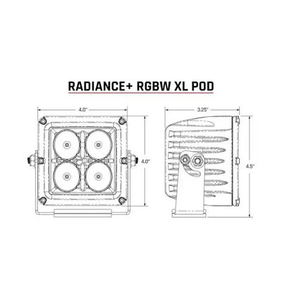 Radiance Plus Pod XL RGBW Par