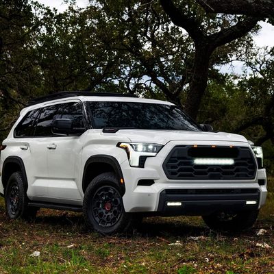 2022-2025 Toyota Tundra Mirror Cover Caps Gloss Black 2Pcs ABS Plastic