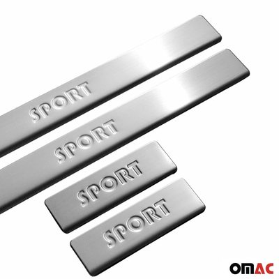 2000-2004 Ford Focus Hatchback Door Sill Scuff Plate Scratch Protector Stainless Steel