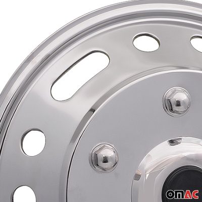 2015-2026 Ford Transit 16" Dual Wheel Simulator Hubcaps Steel Front 2Pcs