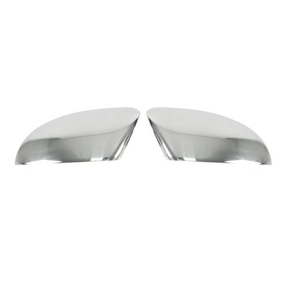 Side Mirror Cover Caps Fits VW Passat CC 2008-2012 Pre-FL Stainless Steel Chrome