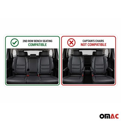2016-2023 Mazda CX-9 Floor Mats & Cargo Liner Full Set All Weather Black