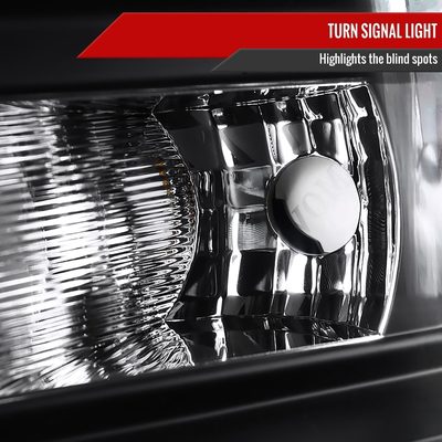 2009-2018 Dodge RAM 1500 / RAM 2500 3500 Dual Halo Headlights Matte Black