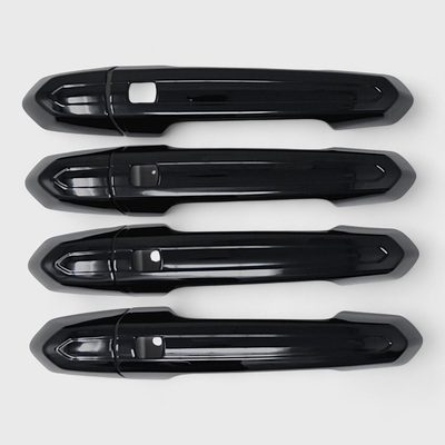 2017-2025 Cadillac XT5 Door Handle Cover Gloss Black 8Pcs ABS Plastic