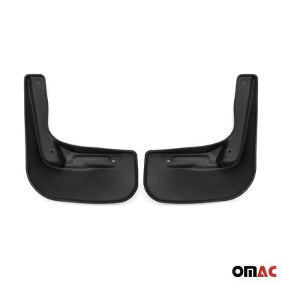 2012-2016 Nissan Versa Tiida Mud Guards Splash Mud Flaps Black 2Pcs