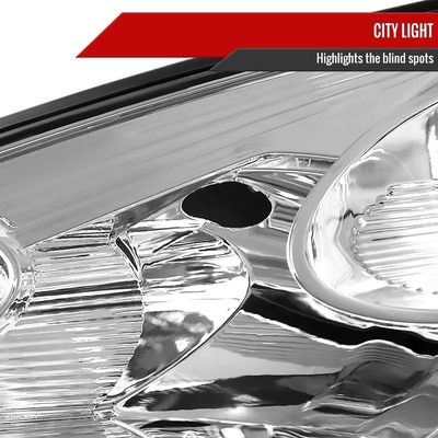 2000-2005 Toyota Celica Projector Headlights Chrome Housing/Clear Lens