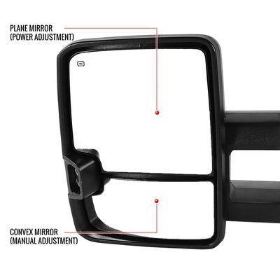 1999-2002 Chevy Silverado/Tahoe/Sierra/Yukon Heated Towing Mirrors Smoke