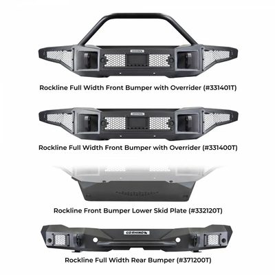 Defensa Trasera Rockline Full Width para Gladiator JT 20 - 26