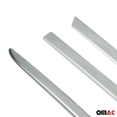 2003-2006 Dodge Sprinter Front Bumper Grill Trim Molding Stainless Steel Silver 5 Pcs