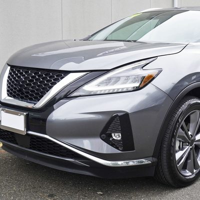 2019-2021 Nissan Murano LED Fog Lights Kit Chrome Housing/Clear Lens