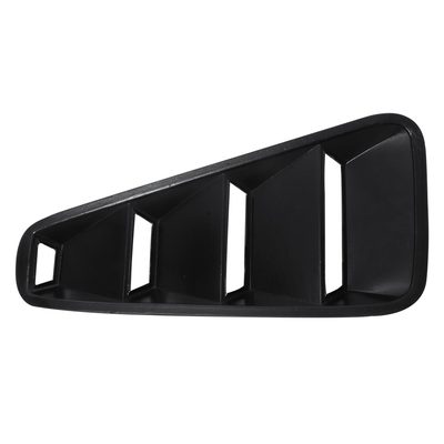 2005-2014 Ford Mustang Textured Black ABS Quarter Side Window Louvers Vent
