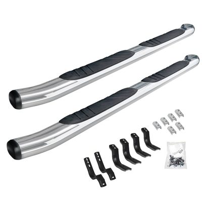 Estribos XL WIDESIDER 5" Crom de 80" para Hilux 16-26 / Landtrek 21-22