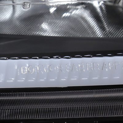 1996-1998 Honda Civic Coupe/Sedan LED Bar Factory Headlights Matt Black