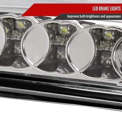 2004-2008 Ford F-150 LED 3rd Brake Light Chrome Housing/Clear Lens