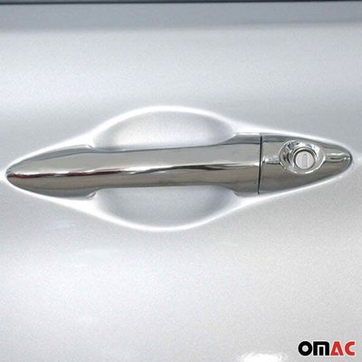 2012-2017 Hyundai Accent Car Door Handle Cover Protector Stainless Steel 8 Pcs