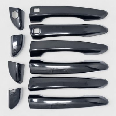 2016-2021 Hyundai Tucson Door Handle Cover Gloss Black 10Pcs ABS Plastic